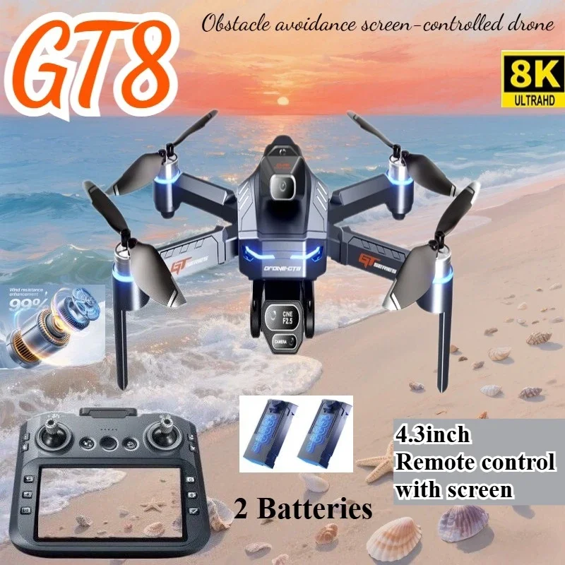 Drone With Camera - Drone 4K HD GT8 Camera Obstakel