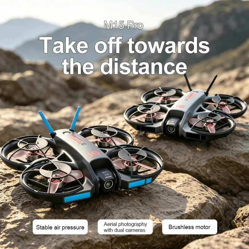 Brushed Drone Motor - 2026 Nieuwe M15 FPV Drone met