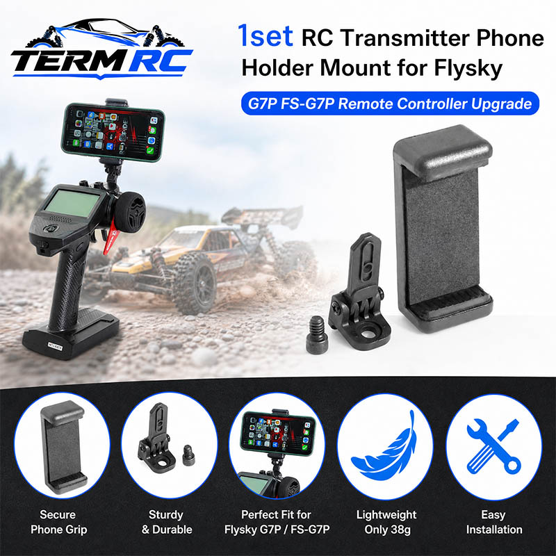 Rc Transmitter - 1 set RC-zender telefoonhouder voor Flysky