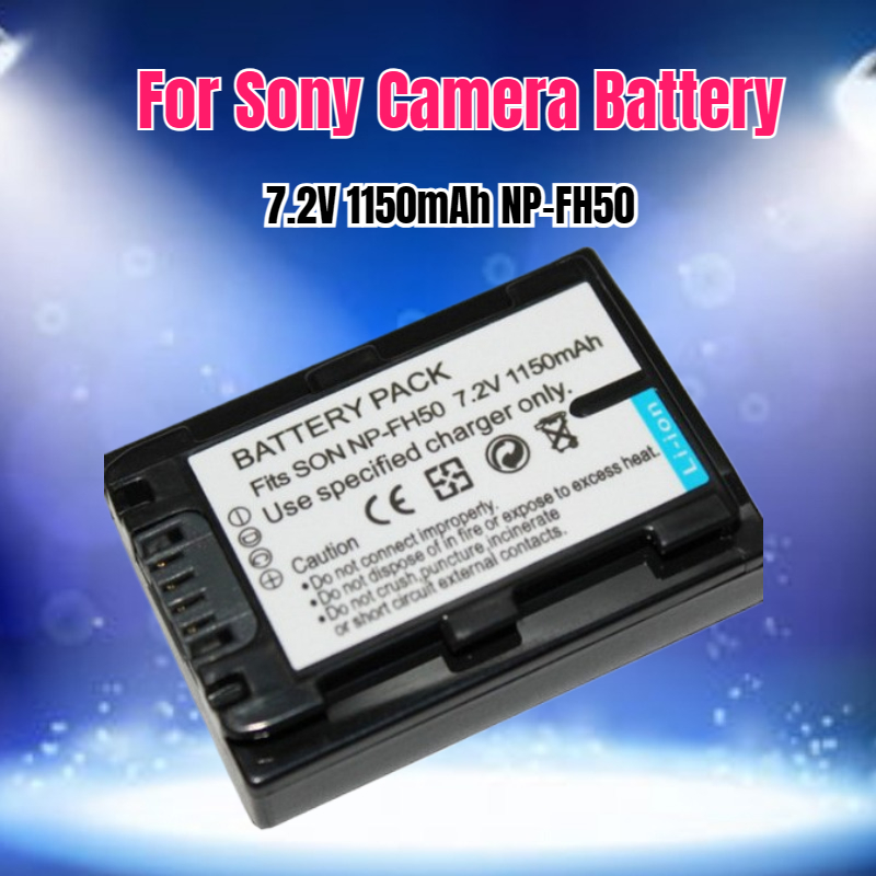 Drone - 7.2V 1150mAh NP-FH50 Camera Batterij voor