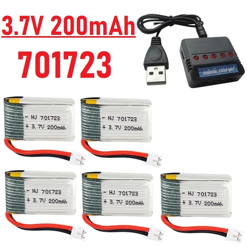 Balance Charger Rc - Upgrade 3.7V 200mAh Batterij Met Oplader