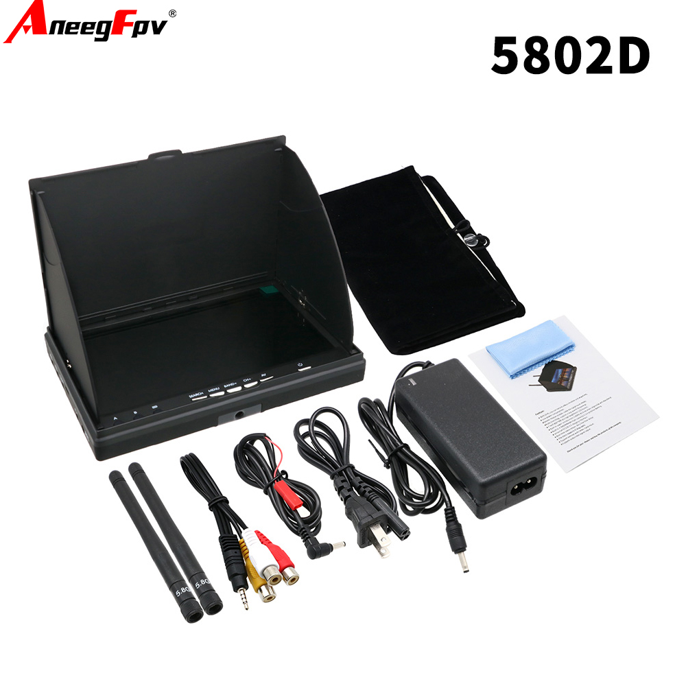Goggles Fpv - LCD5802D LCD5802S 7 inch 5.8G 40CH