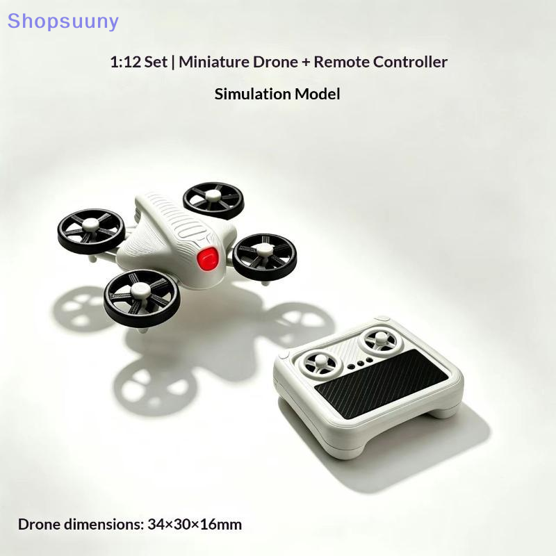 Drone - [SU]1: 12-schaal miniatuur afstandsbestuurbare drone model,