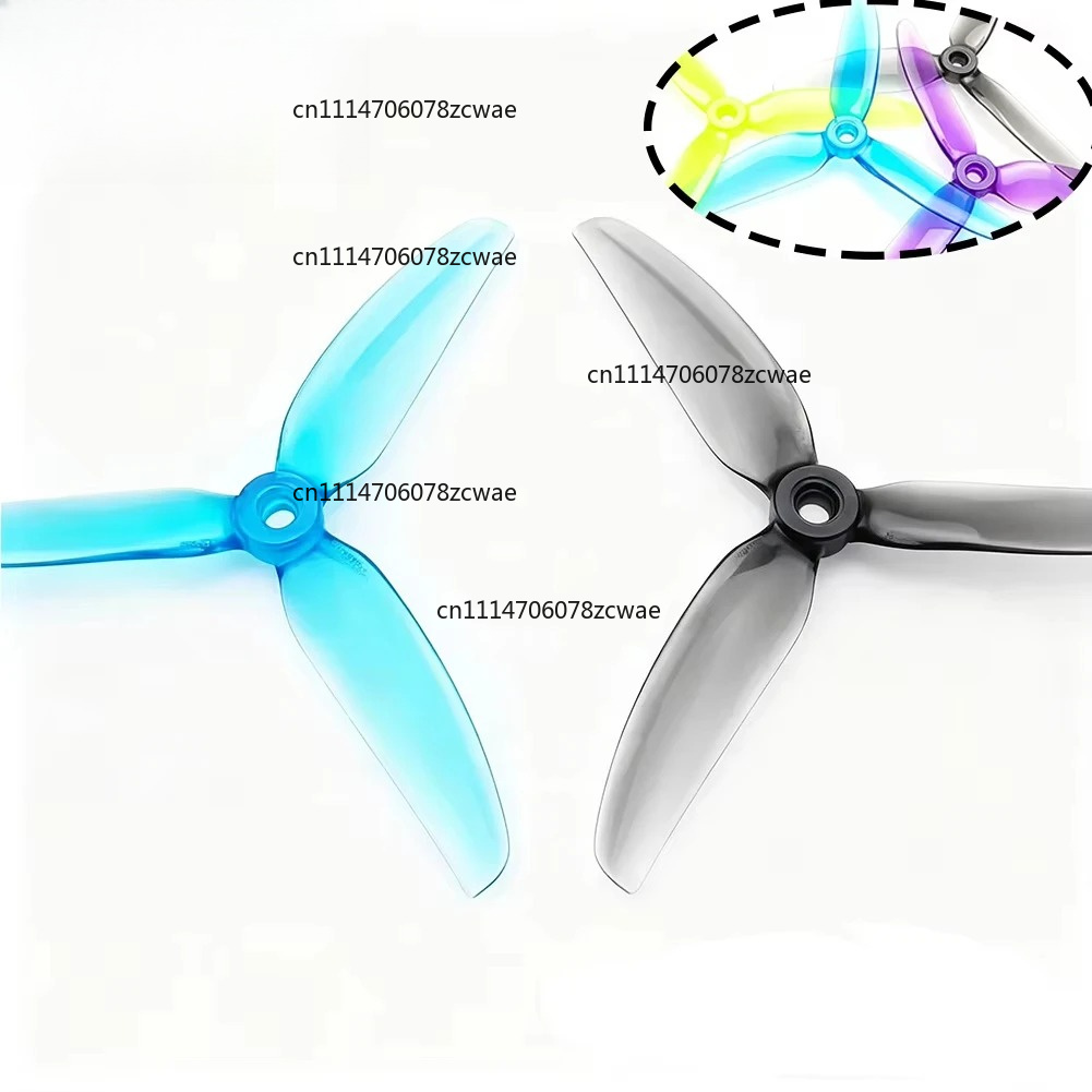 5 Inch Propeller - 4 paar HQPROP 5X4.3X3 V2S Polycarbonaat