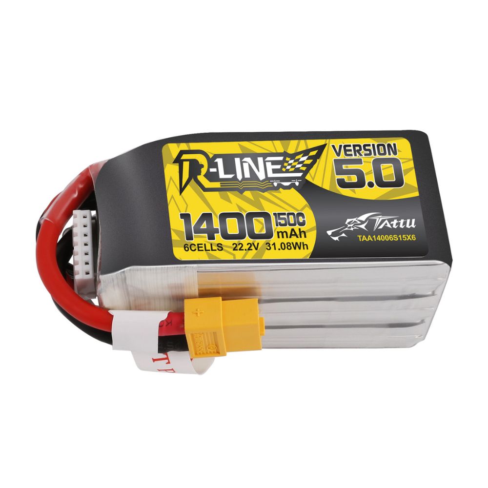 TATTU R-LINE 5.0 3S 4S 6S Lipo - Lipo Battery 6S recensie en prijs