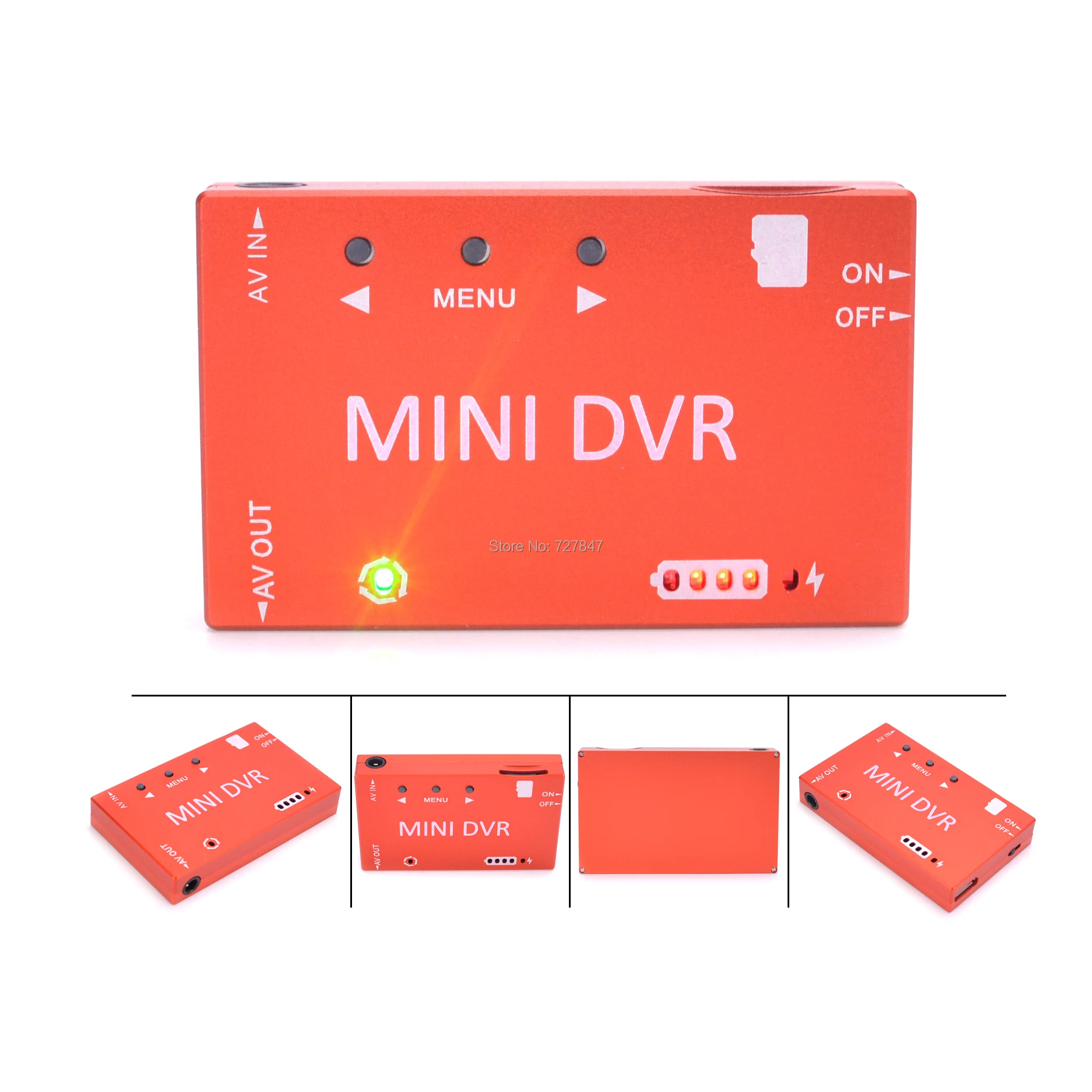 Mini FPV DVR Video Audio Recor - Goggles Fpv recensie en prijs