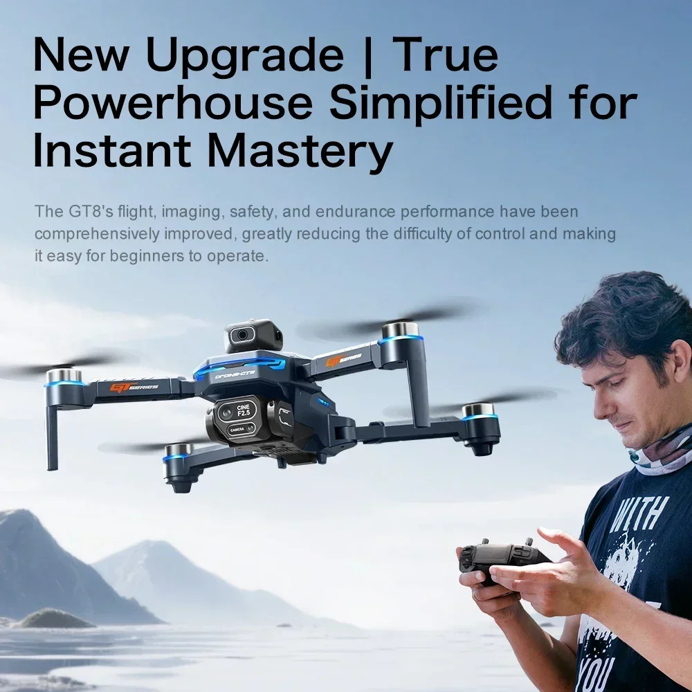 Drone 4K HD GT8 Camera Obstake - Drone With Camera recensie en prijs
