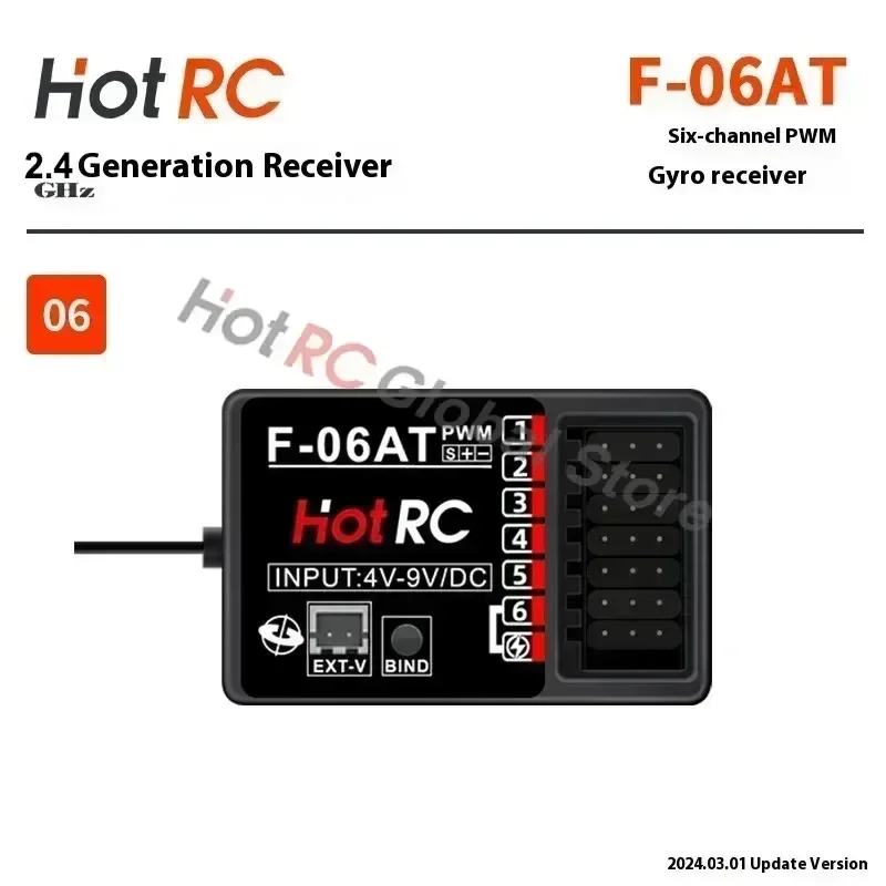 HOTRC 2.4Ghz 4/6/8 Kanaals F-0 - Radio Transmitter 2.4Ghz recensie en prijs