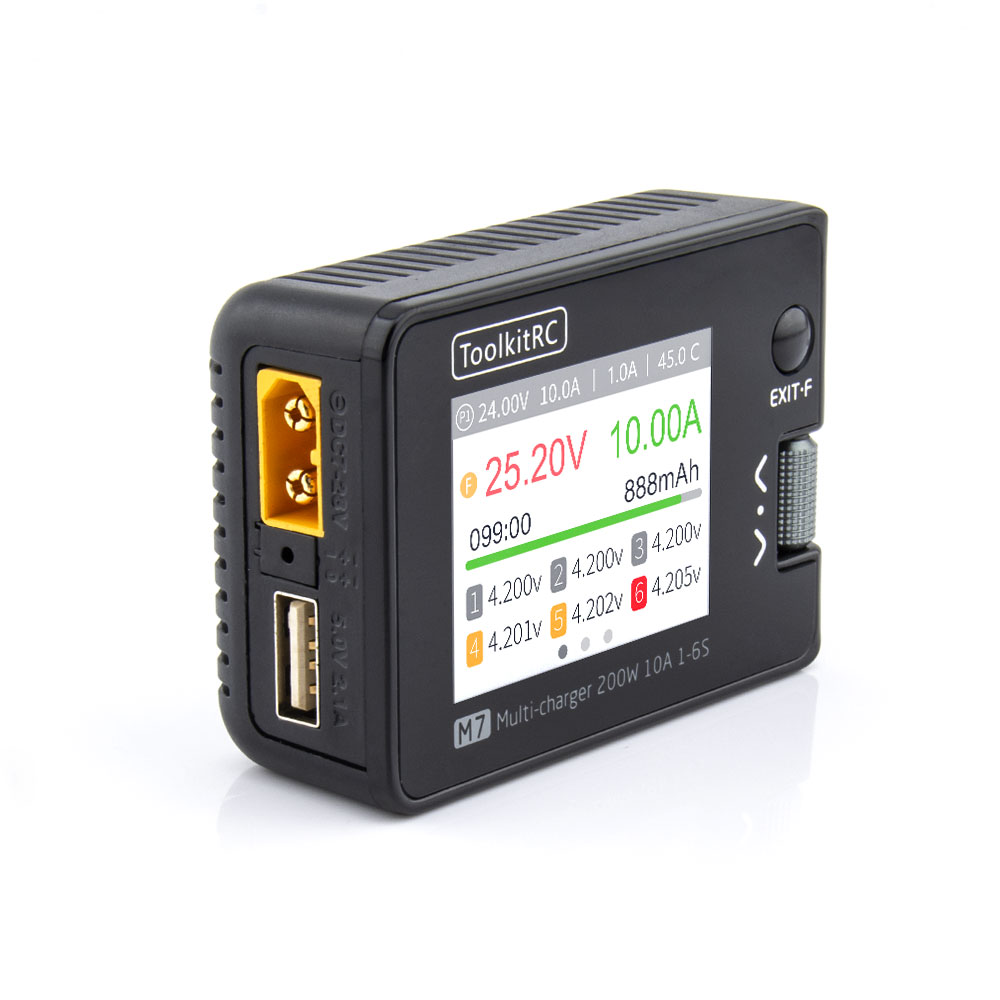 ToolkitRC M7 200W 10A Balansla - Smoke Stopper recensie en prijs