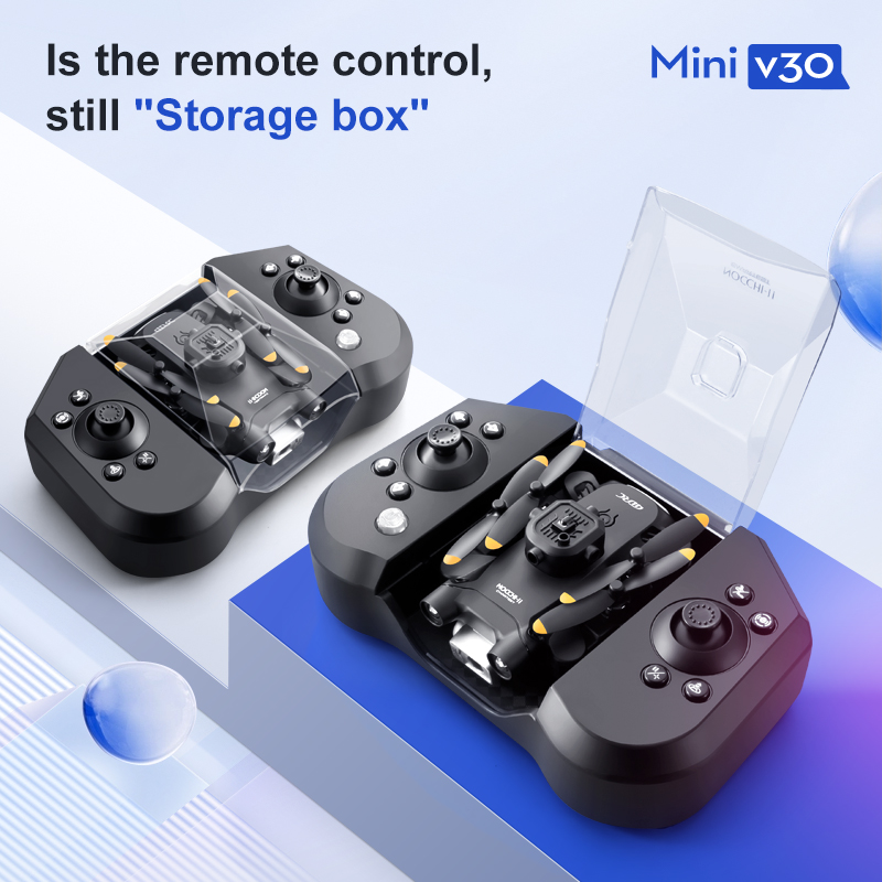Mini V30 WiFi FPV Drone met 4K - Brushed Drone Motor recensie en prijs