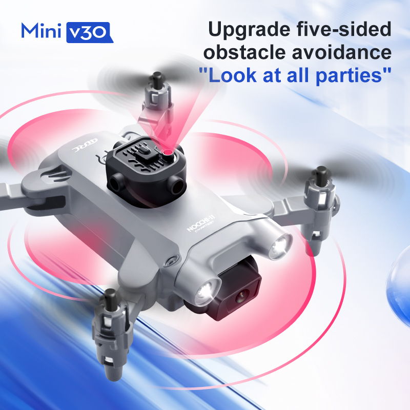 Mini V30 WiFi FPV Drone met 4K - Brushed Drone Motor recensie en prijs