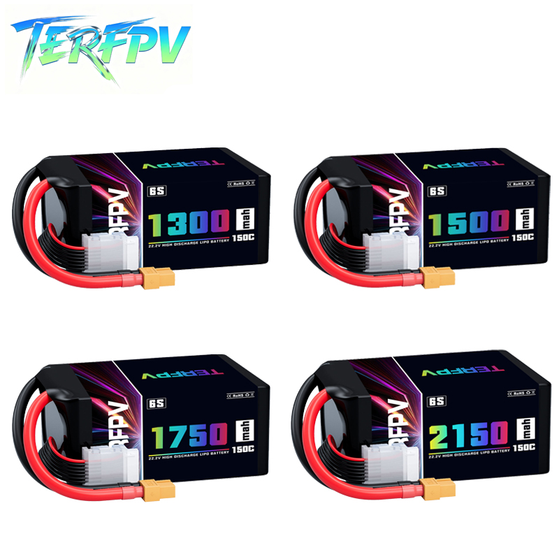 TERFPV Lipo Batterij 6S 22.2V  - Lipo Battery 6S recensie en prijs