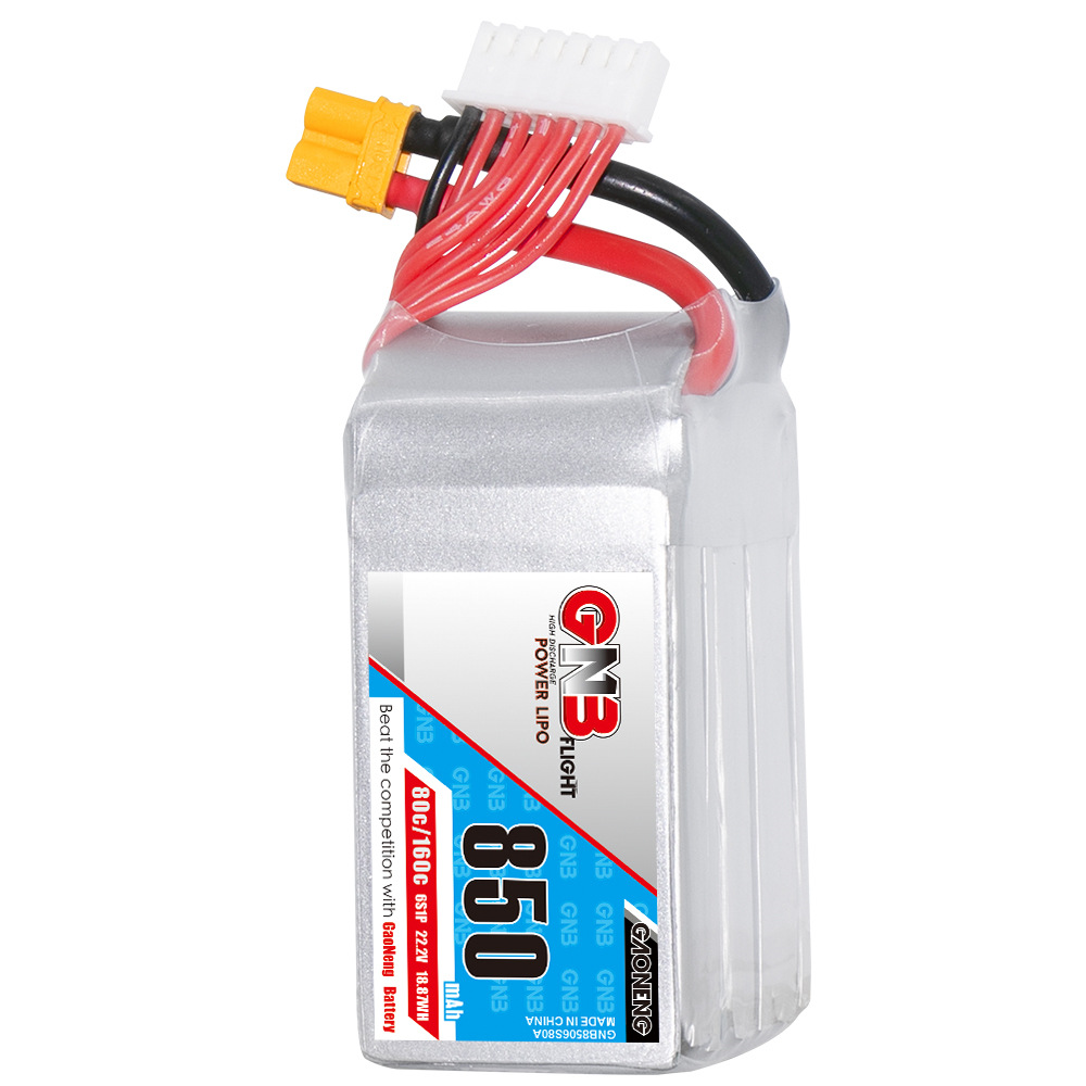 GNB 6S 22,2V 850mAh 80C/160C L - Lipo Battery 6S recensie en prijs