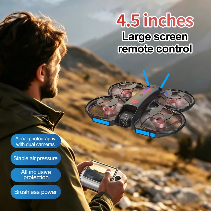 2026 Nieuwe M15 FPV Drone met  - Brushed Drone Motor recensie en prijs