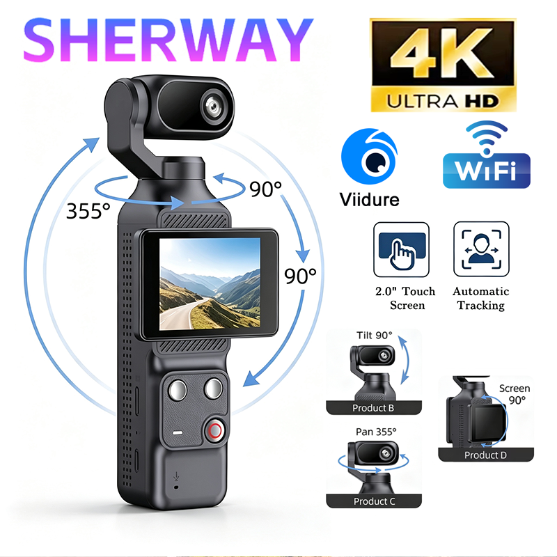 4K/1080P Gimbal Actiecamera Ha - Runcam Camera recensie en prijs