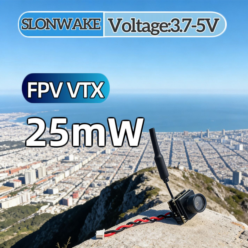 SLONWAKE FPV 25mW vermogenssim - Fpv Camera recensie en prijs