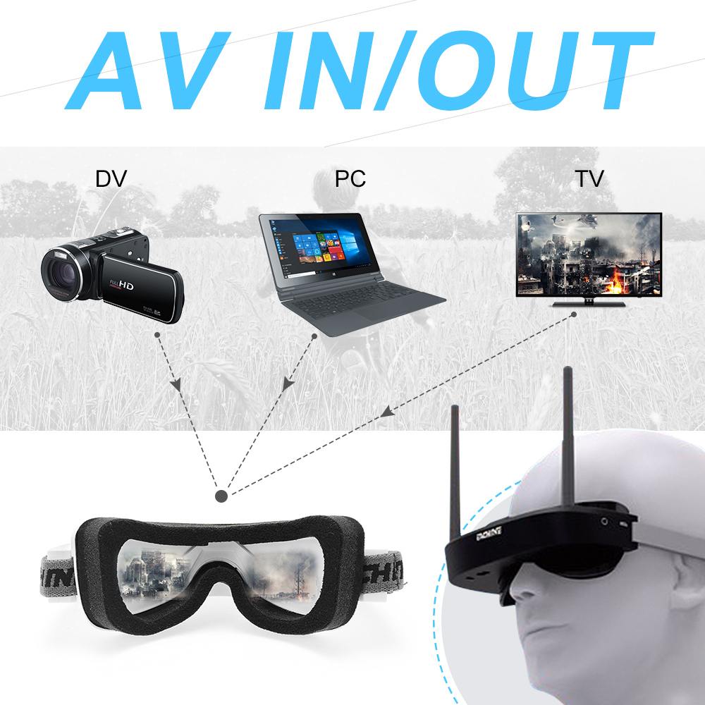 Eachine EV100 720*540 5.8G 72C - Goggles Fpv recensie en prijs