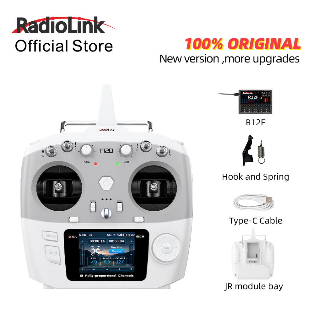 RadioLink T12D JR-module, 12 k - Radio Transmitter 2.4Ghz recensie en prijs