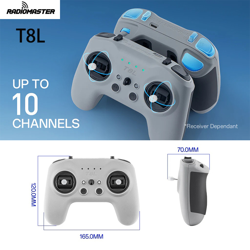 RadioMaster T8L Radiocontrolle - Radio Transmitter 2.4Ghz recensie en prijs