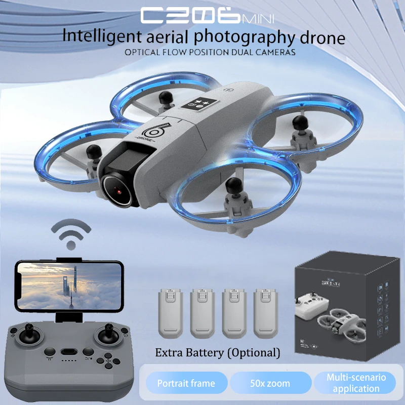 CZ06 Mini RC Quadcopter Drone  - Brushed Drone Motor recensie en prijs