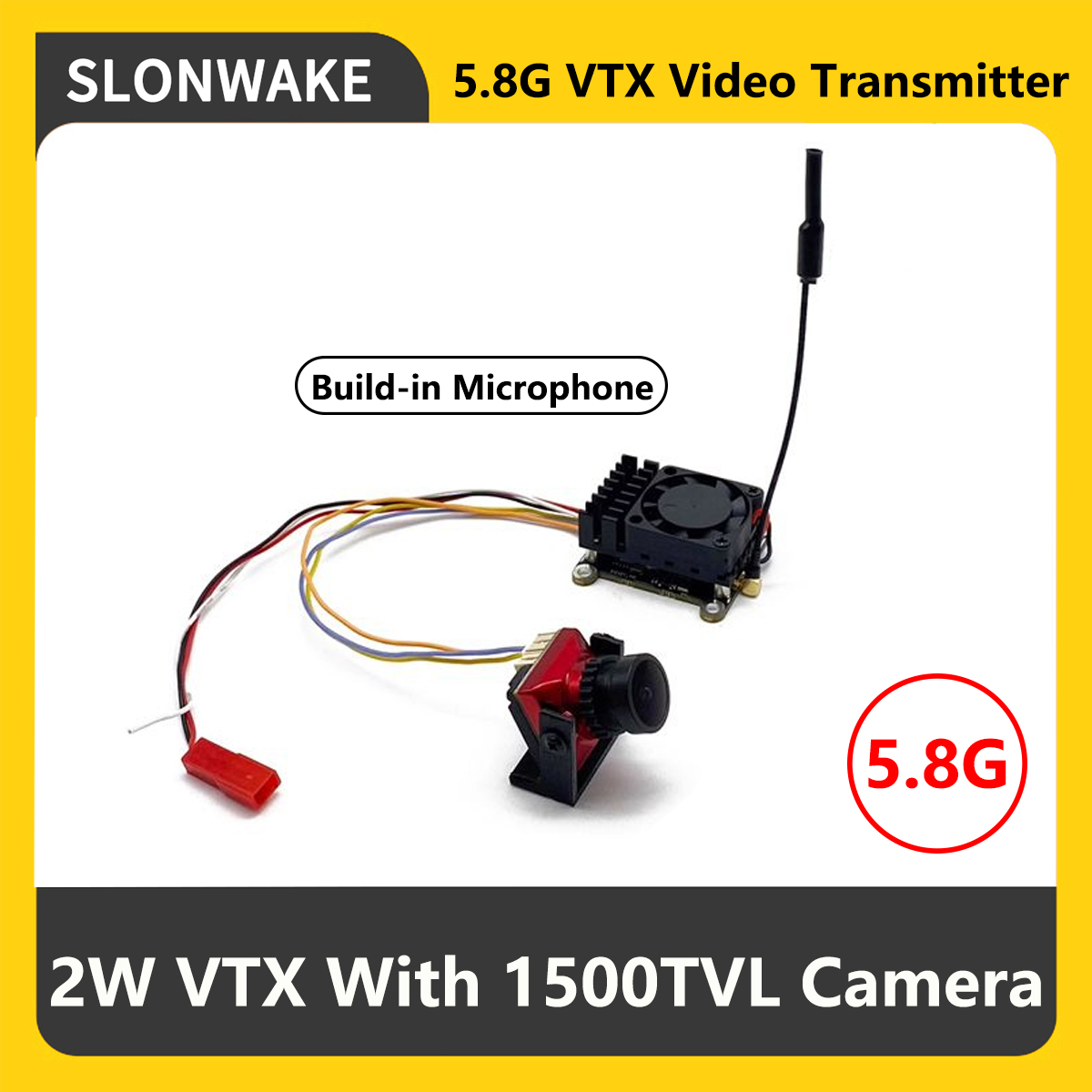 SLONWAKE 5.8G 2000mW FPV VTX Z - Fpv Camera recensie en prijs