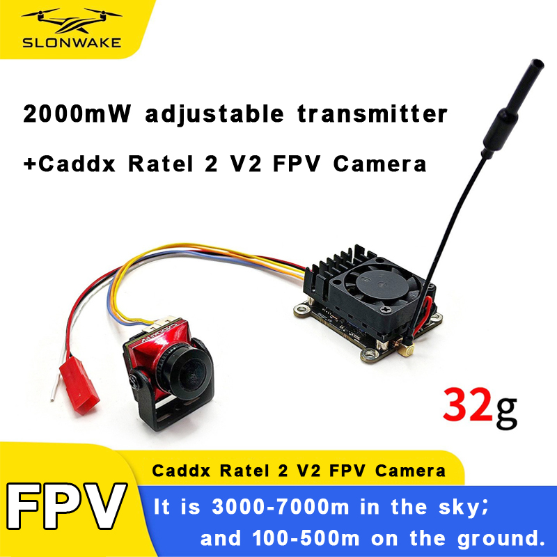 Lange afstand 5.8Ghz 2W FPV dr - Fpv Camera recensie en prijs