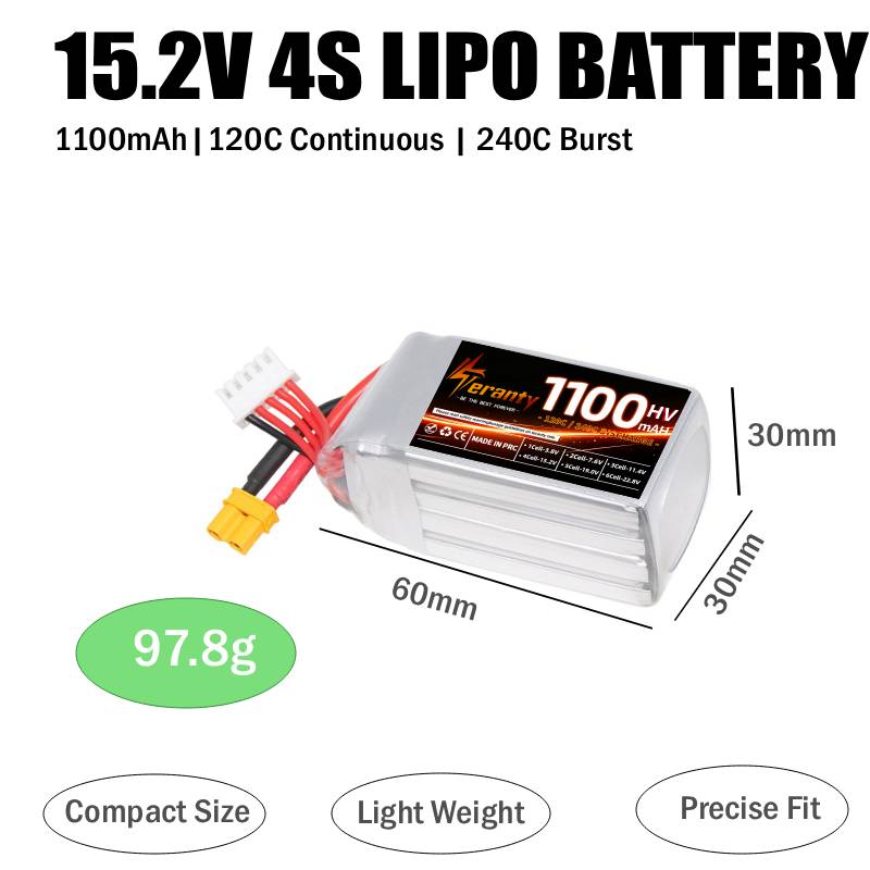 Teranty 2S 3S 4S 6S HV LiPo-ba - Lipo Battery 6S recensie en prijs