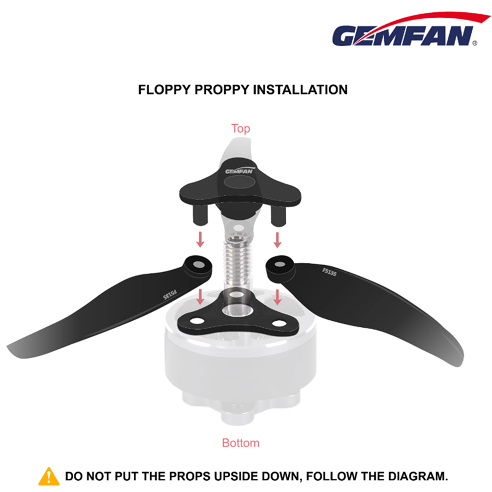 Opvouwbare propeller 5135 Gemf - 5 Inch Propeller recensie en prijs