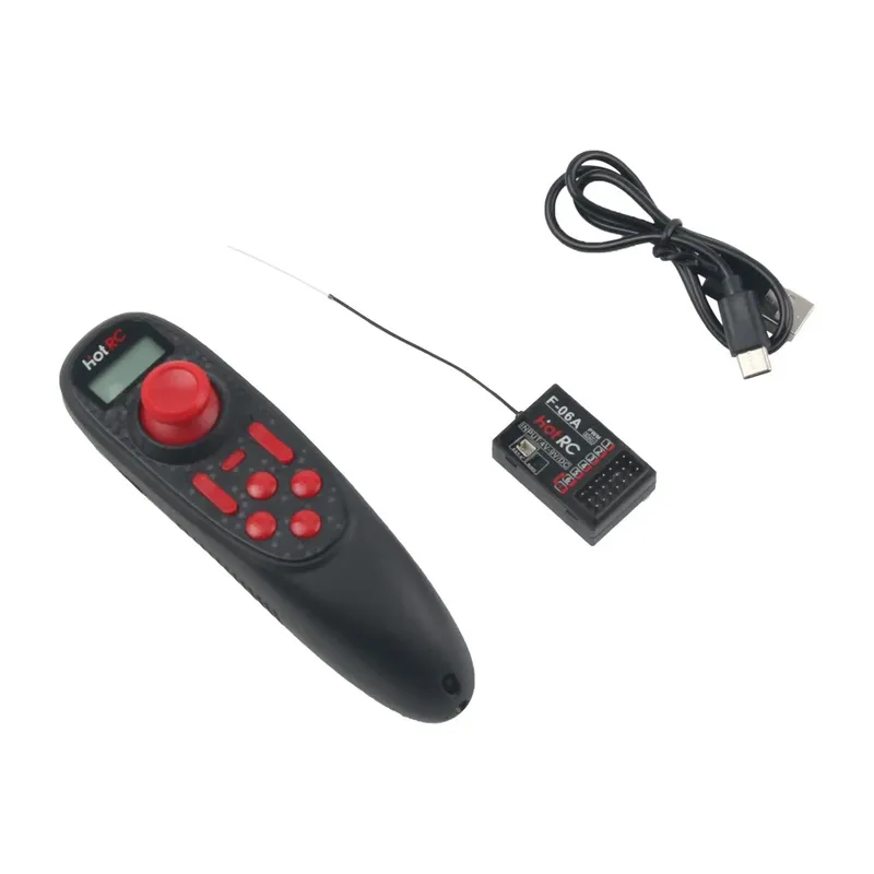 Hotrc Ds-600 6-kanaals 2,4 GHz - Radio Transmitter 2.4Ghz recensie en prijs