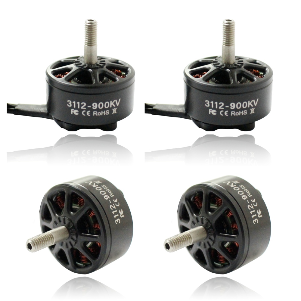 1/4PCS 3112 900KV borstelloze  - Brushed Drone Motor recensie en prijs