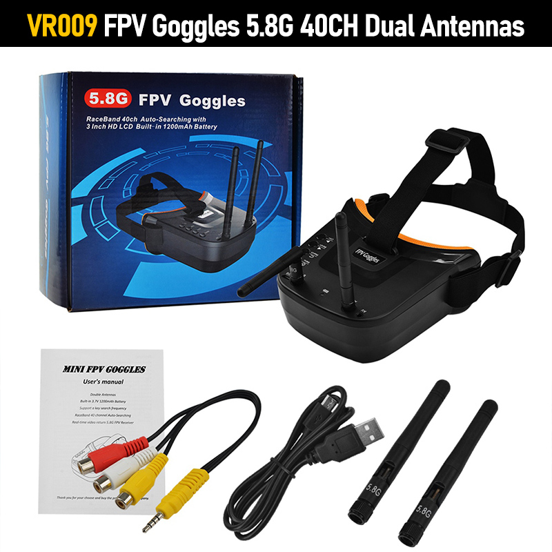 VR009 FPV-bril 3,0 inch 480*32 - Goggles Fpv recensie en prijs