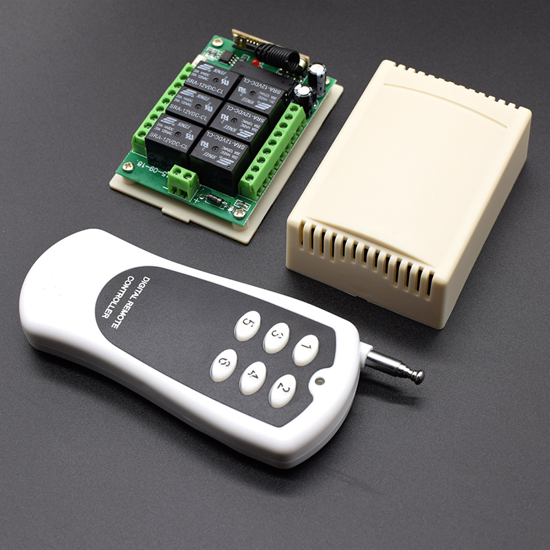 433 MHz DC 12 V 24 V 6 Kanalen - Rc Transmitter recensie en prijs