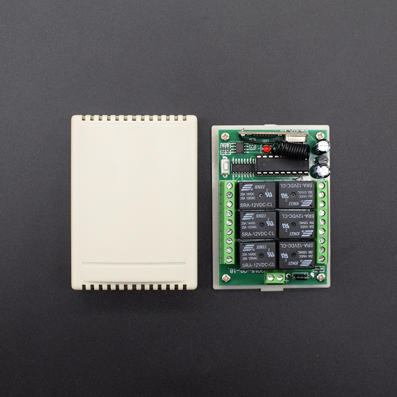 433 MHz DC 12 V 24 V 6 Kanalen - Rc Transmitter recensie en prijs