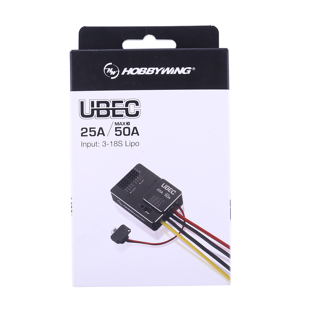 Hobbywing UBEC 25A HV 3-18S Mo - Mini Drone recensie en prijs