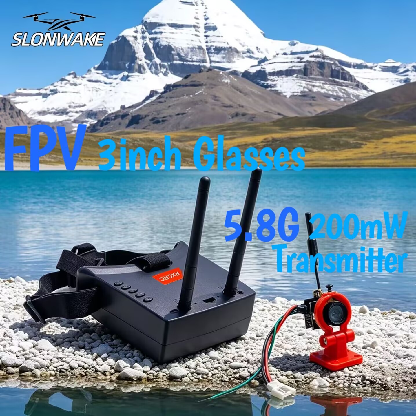 SLONWAKE 5.8G analoge VTX-tran - Analog Fpv Camera recensie en prijs