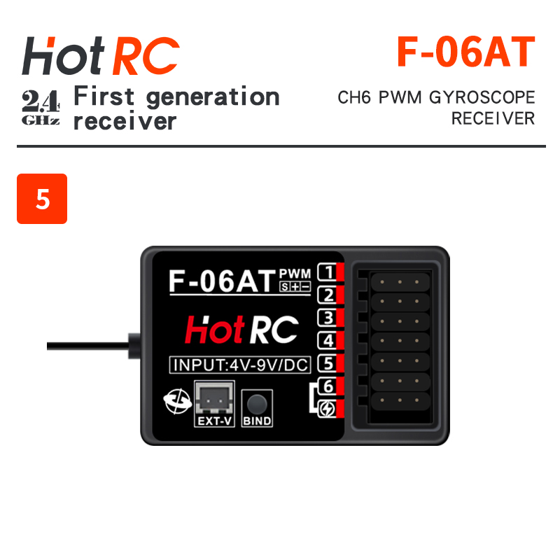 HOTRC 2,4 Ghz Ontvangers F-01A - Radio Transmitter 2.4Ghz recensie en prijs