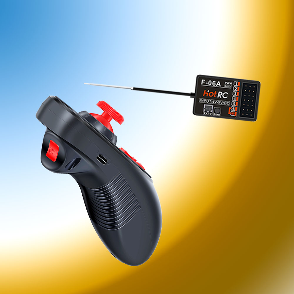HOTRC DS-600 2,4 GHz 6CH RC bo - Radio Transmitter 2.4Ghz recensie en prijs